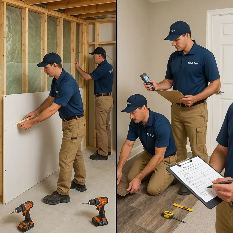 Repairs and Reconstruction process in Kingston, MA