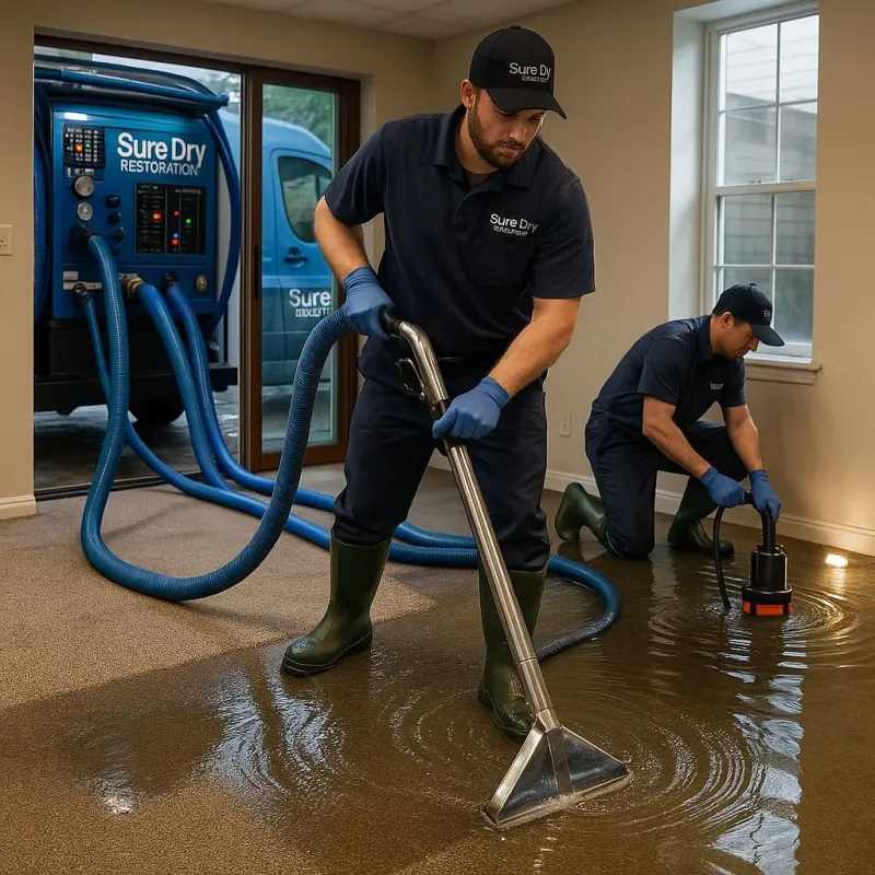 Water Extraction and Removal process in Kingston, MA